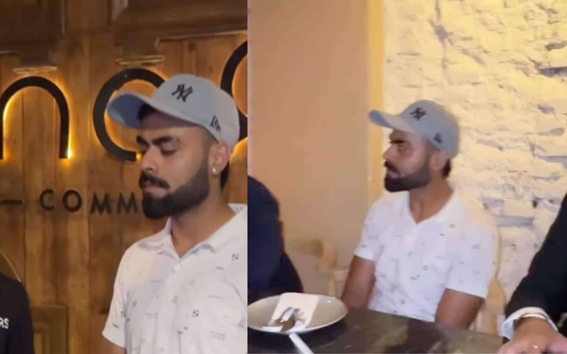 Virat Kohli's lookalike Visits Cricketer’s Restaurant [X.com]